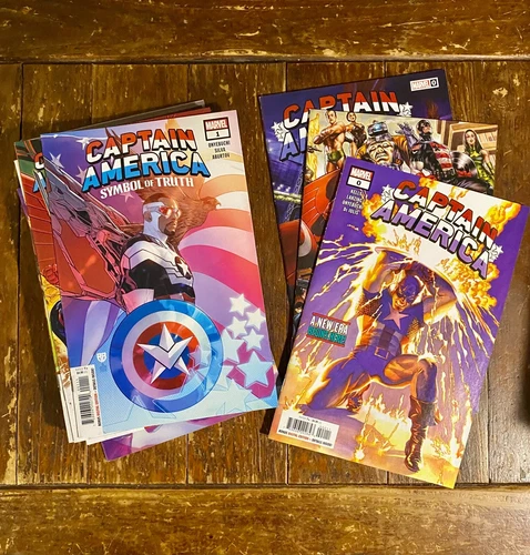 CAPTAIN AMERICA SYMBOL OF TRUTH #1-13 🇺🇸 | 2022 | SYMBOL OF LIBERTY! COLD WAR!