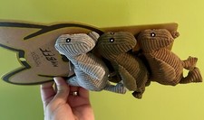 NANDOG PET GEAR NWT   3 Mini Dinosaurs Adorable And Squeaky 