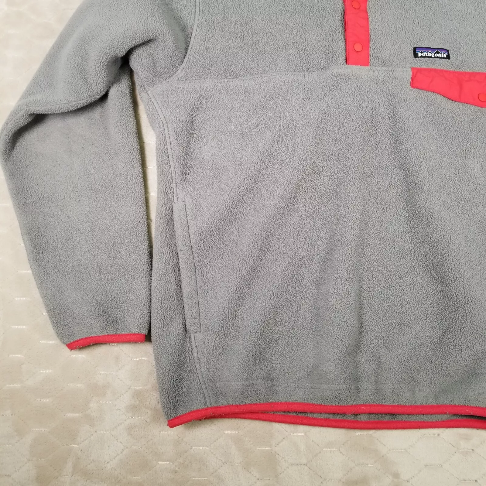 patagonia synchilla snap t fleece hoodie