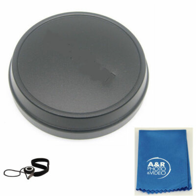 Tapa Frontal Push-up De Metal 49 Mm Para Cámaras Fujifilm X70, X100, X100S - Snap-on, Protección Fácil