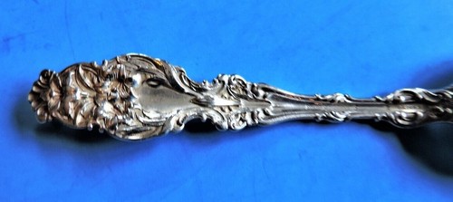 S. JOSEPH & SON STERLING DAY LILY TEASPOON "B" MONO (XLNT) - Picture 5 of 7