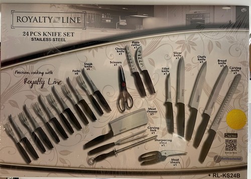 24 teiliges Besteckset für den Küchenchef zu Hause mit speziellen Messern - Bild 2 von 5