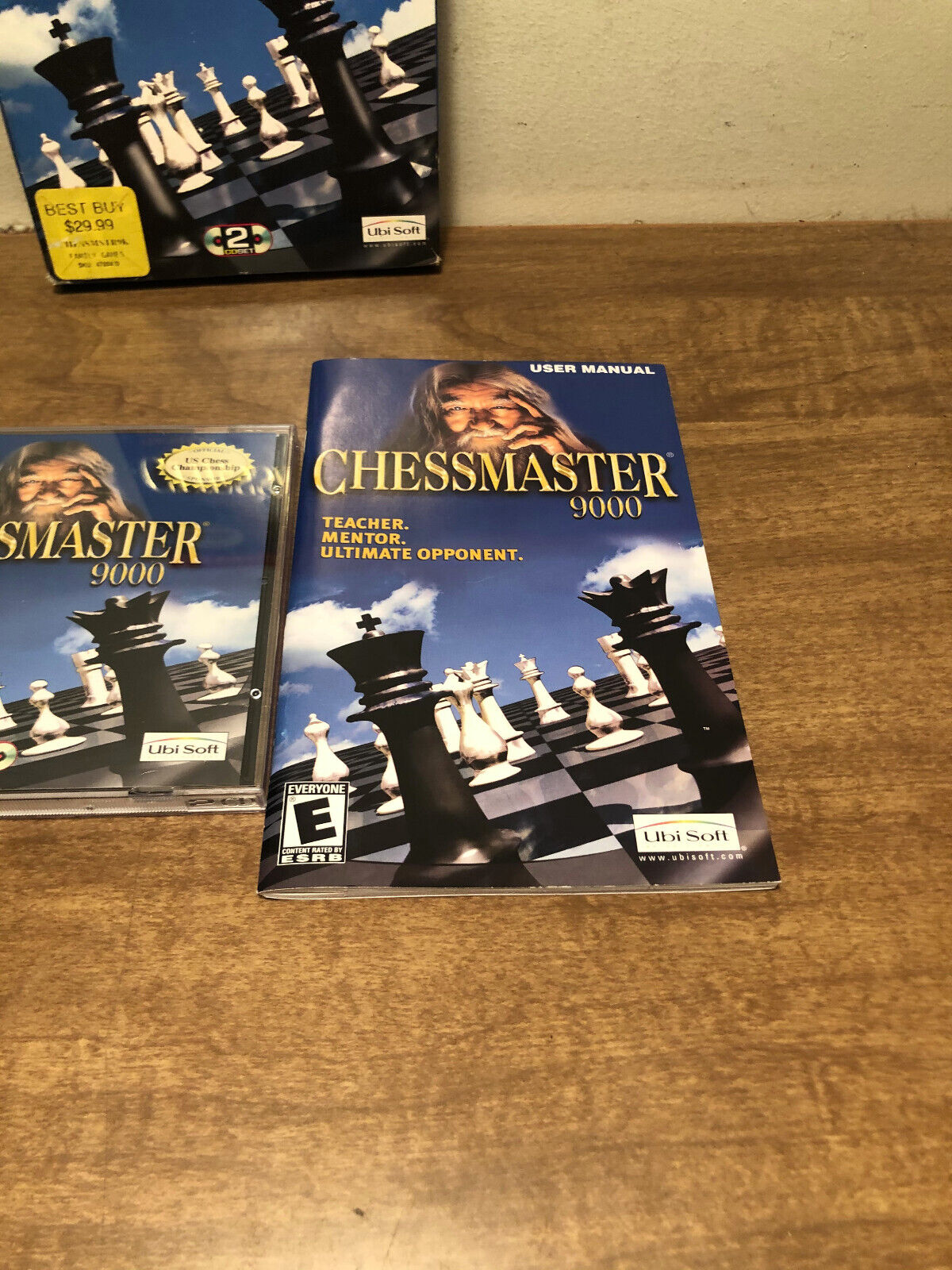 Chessmaster 9000 PC CD-Rom 2 CDs