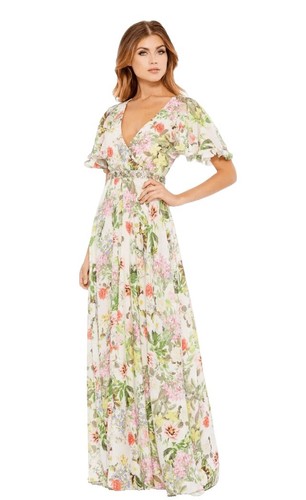 house of harlow green and white dress House of Harlow 1960 Floral Maxi Green Pink Tiered Dress Sz S NWOT