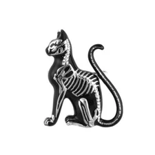 Cat Skeleton black cat Pin By Controse