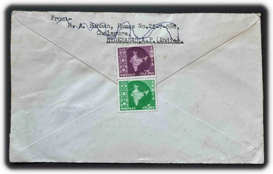 India - 1965 - FDC - Centenary International Communication - Image 2 of 2