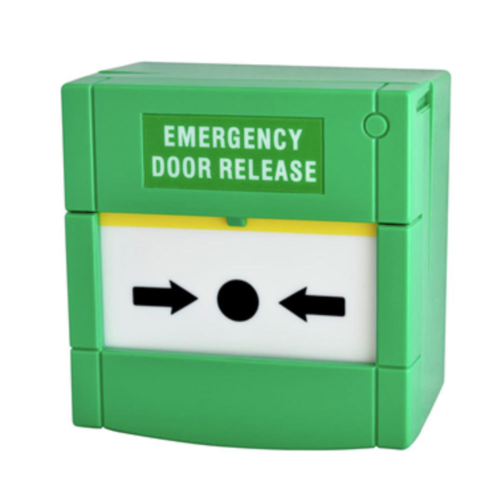 Asec Call Point Resettable Lens Green (AS8034)