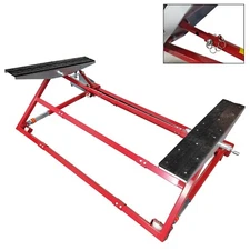 1500KG Tilting Lift Car Lift Automobile Hoist 3 Adjustable Sizes Working With
