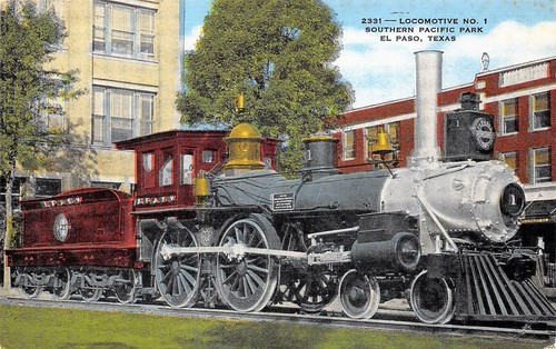 # K311 EL PASO, TX.     POSTAL, TREN - Imagen 1 de 2