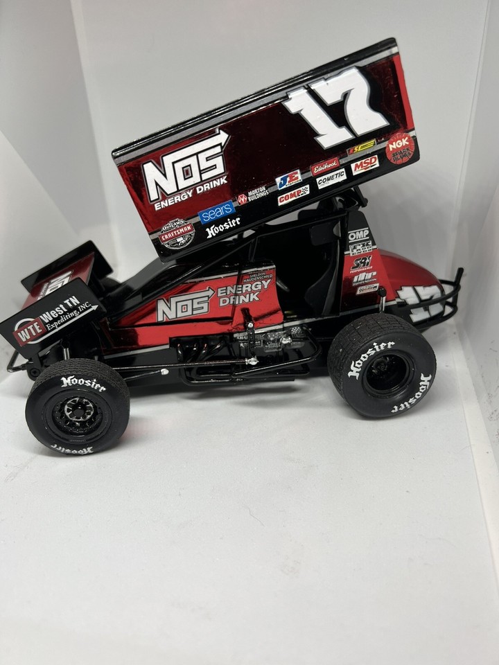 sheldon haudenschild Red Knoxville Custom 1/18 sprint car eBay
