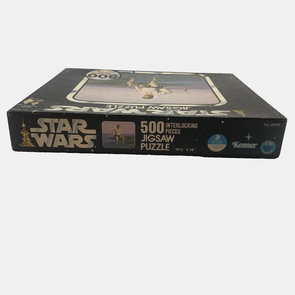 Rompecabezas Kenner 500 piezas Star Wars 1977 nuevo sellado serie 1 Luke Skywalker Foto 2 de 4