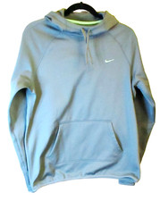 Nike Dri-Fit Women's Pullover Hoodie Sweatshirt, Teal, Kangaroo Pockets, Size M