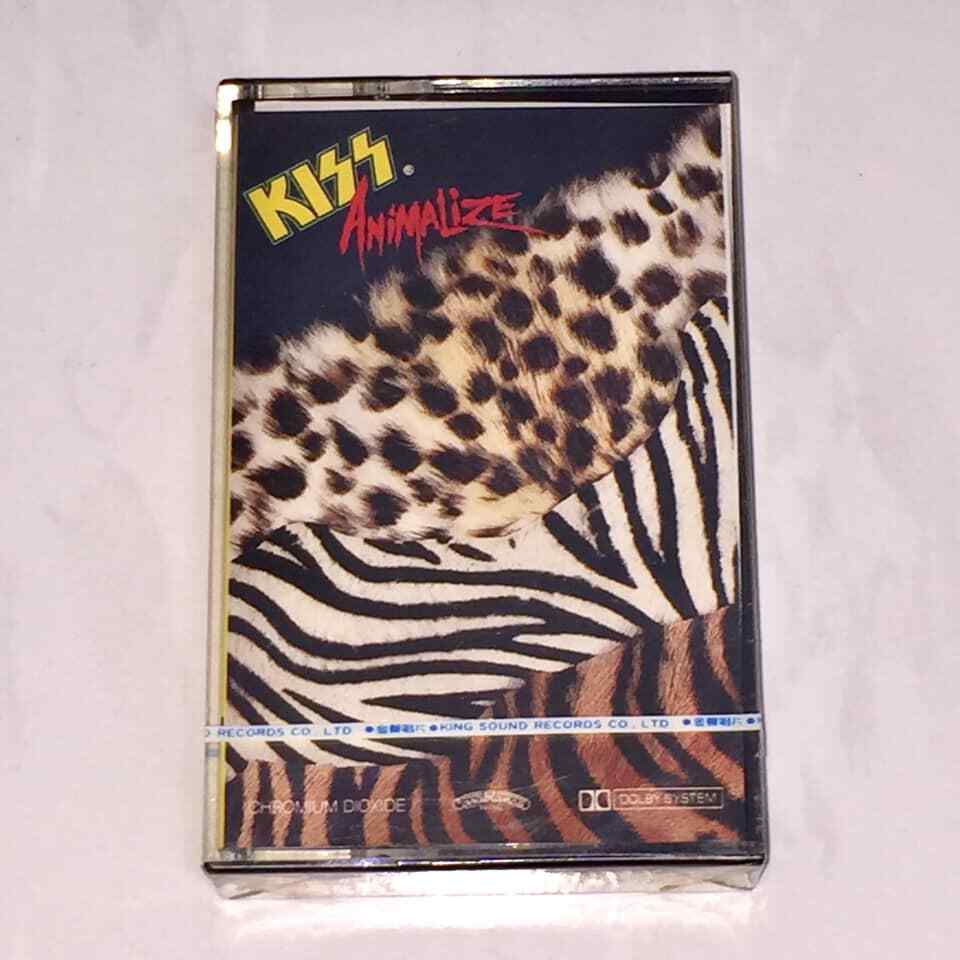 Kiss 1984 Animalize Taiwan 1st Edition Cassette Tape Brand New