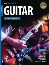Rockschool Electric Guitar Grade 6 2018 - Guitar Book and Audio NEW 000360291