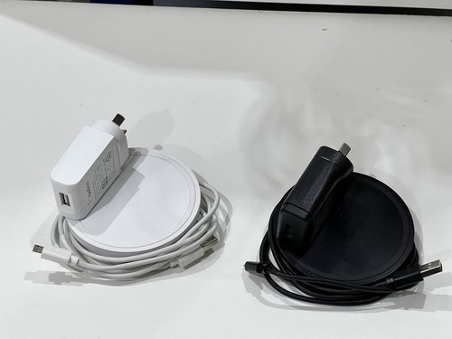 2xBelkin Boost Up FAST Wireless Charger 10W Qi Charging Pad With Adapter Box #13 - Picture 2 of 4
