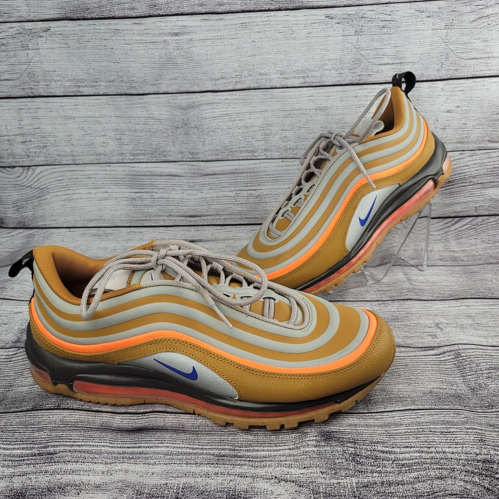 Nike Air Max 97 Utility Sepia Stone Mens Size 12 Brown Orange BQ5615-200