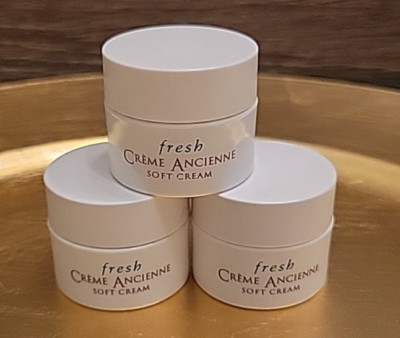 LOT OF 3 FRESH CREME ANCIENNE SOFT CREAM .23 fl oz each NWOB