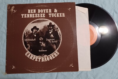 Ben Dover & Tennessee Tucker: Carpetbaggers LP Road Apple Records 1977 Autograph