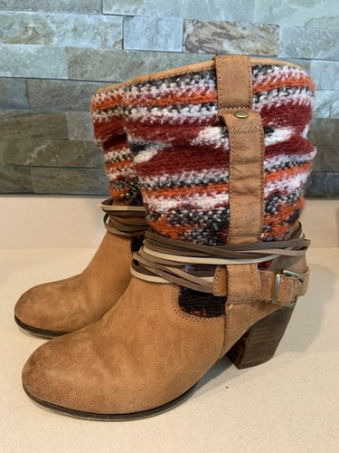 Steve Madden Tolteca Cognac Boho 