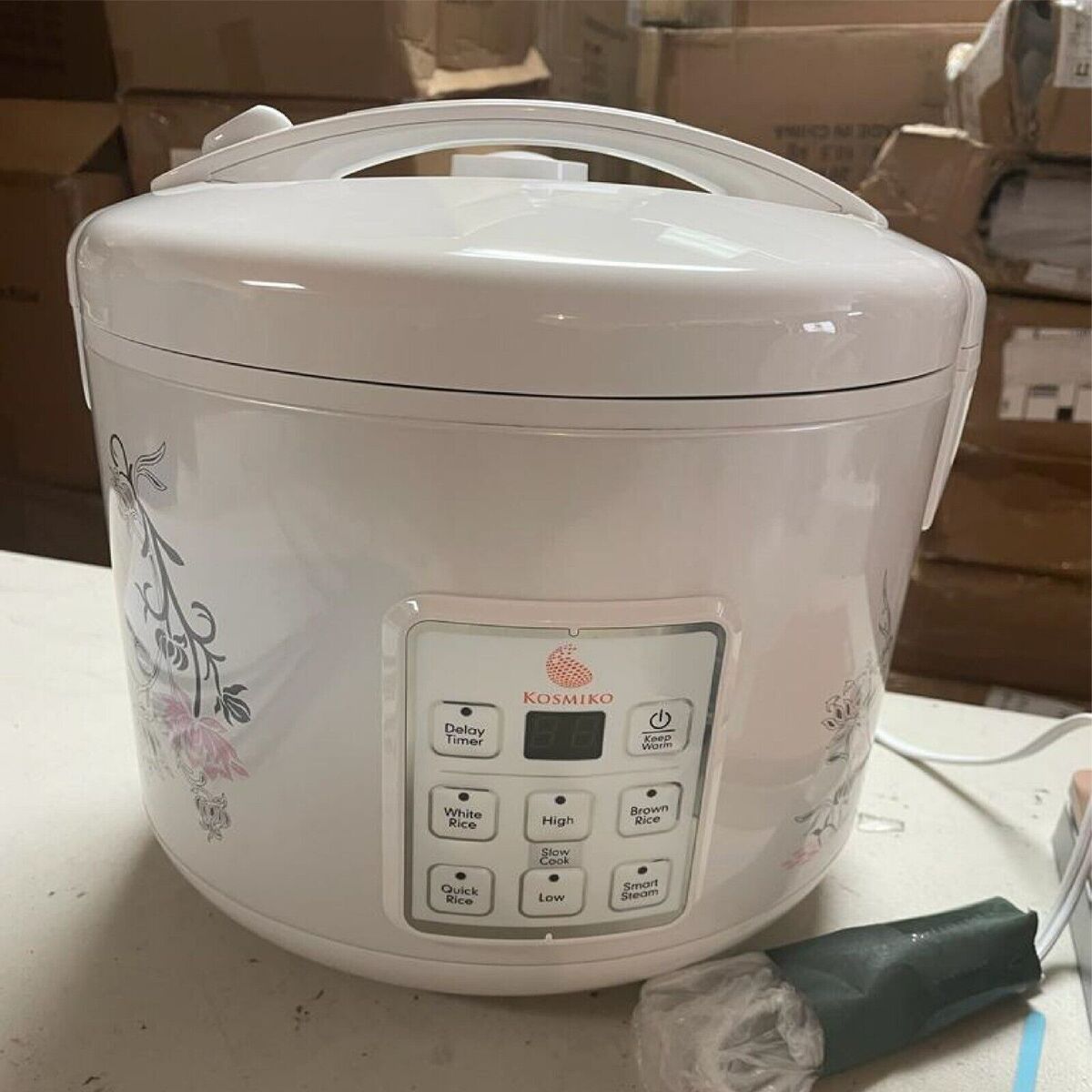 KOSMIKO Rice Cooker and Instant Pot Vegetable Steamer Combo for Your Kitchen