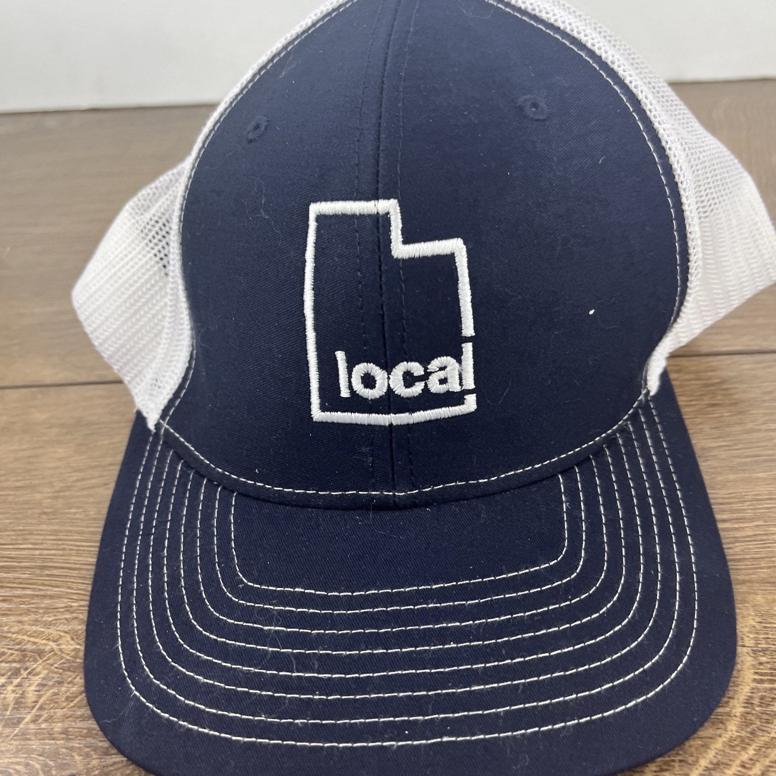 Local Snapback Hat Blue Hat Adjustable Adult Size… - image 6