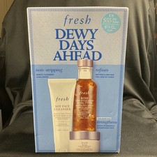 NEW fresh dewy days ahead cleanser toner moisturizer skincare gift set bundle
