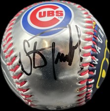 Steve Trachsel Chicago Cubs & Milwaukee Brewers Signed Baseball MLB PSA