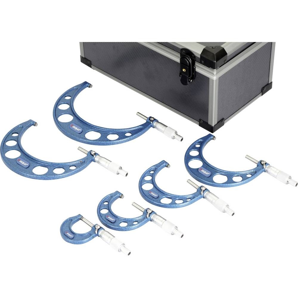 Micromètre d'extérieur Dasqua 4111-8215 mesure de précision 0-150mm standard DIN863