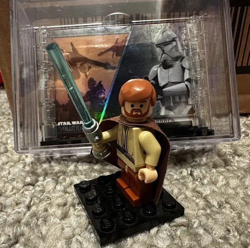 LEGO Star Wars Minifigure: Obi-Wan Kenobi - Light-up Lightsaber (sw0137) (7257)