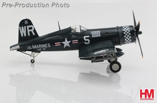 Hobby Master HA8228, F4U-4 Corsair White 13, Capt. Kenneth Walsh, 1:48
