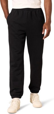Amazon Essentials Herren Fleece Jogging Klassische Sweatpants Schwarz Größe: L