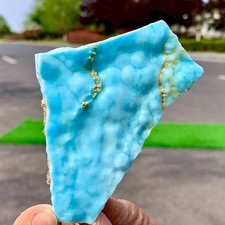 89G Natural larimar/hemimorphite Gorgeous rough raw Crystal Mineral Specimen