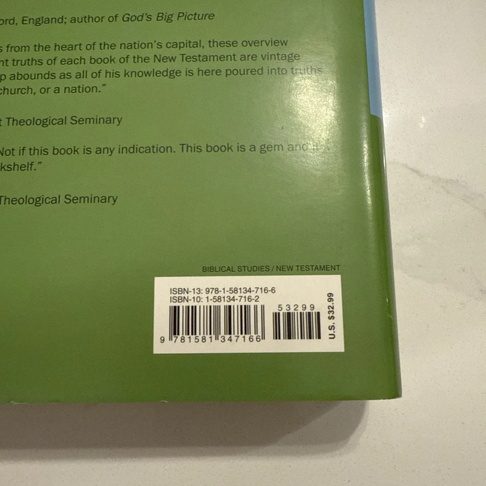 The Message of the New Testament: Promises Kept - Hardcover By Mark Dever - GOOD - Image 3 of 4