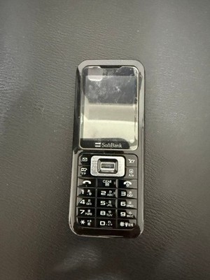 Softbank Black 731Sc Feature phones Japanese Flip phone Garakei