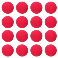 3 Pieces Red Clown Nose Packs Adorable Circus Cosplay Prop Decor