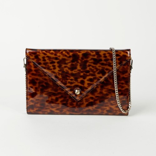 Givenchy Leopard Print Envelope Pouch Crossbody Bag 73441166