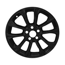 Reconditioned Painted Gloss Black Aluminum Wheel 17 x 7