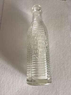 Rare, Orange Crush Co.Bottle Pat. Date July 20, 1920/ Leavenworth, Kansas