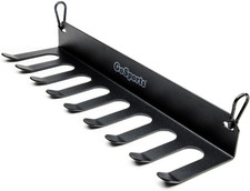 Gosports Baseball  Softball Bat Racks - Black or Red, Holds 16 Bats - Mount