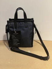 Marc Jacob’s Crossbody Blue Nylon Shopper Tote