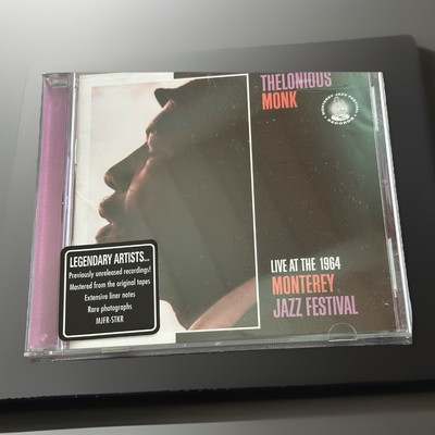 THELONIOUS MONK - Monterey Jazz Festival Live 1964 - CD - Live  New Sealed 