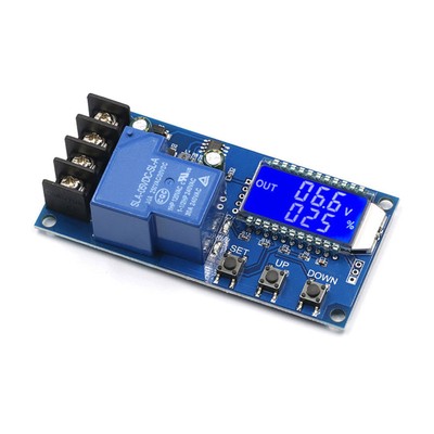 XY L30A Battery Charging Control Module LCD Display Full Power Off Protection