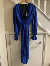 AX Paris Satin Jumpsuit Belted Size UK16 BNWT ASOS