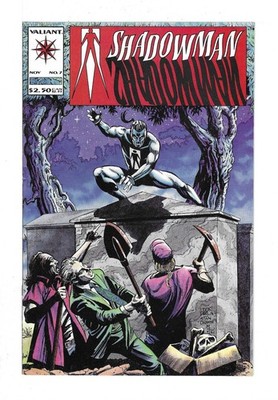 SHADOWMAN #7 --- DON PERLIN! HI-GRADE! Valiant Comics! 1992! NM