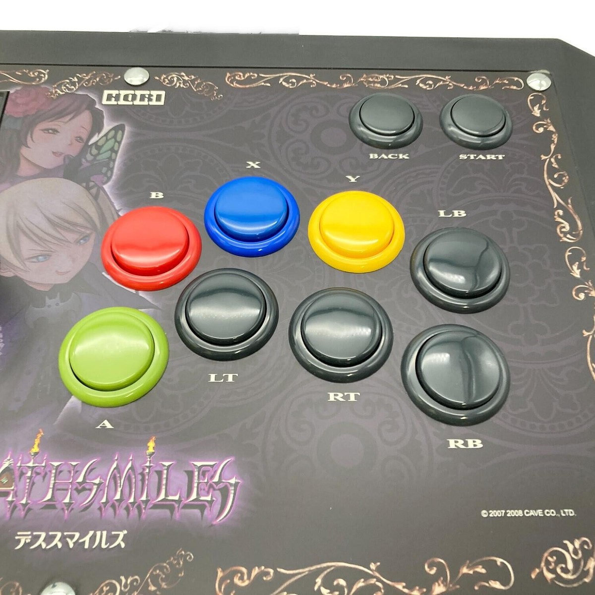 HORI DeathSmiles Arcade Stick JLF-TM-8T-SK-K Xbox 360：JPN | eBay