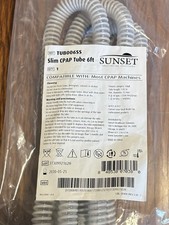 New CPAP Flexible Hose 6' CPAP Tubing 6 Foot Long, 22mm Cuffs, Sunset TUB006SS