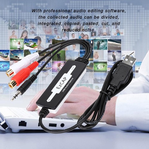 USB-Audioaufnahmekarte Hochwertige Stereo-Erfassungskarte Mit 3 5-mm- KUI - Afbeelding 6 van 7