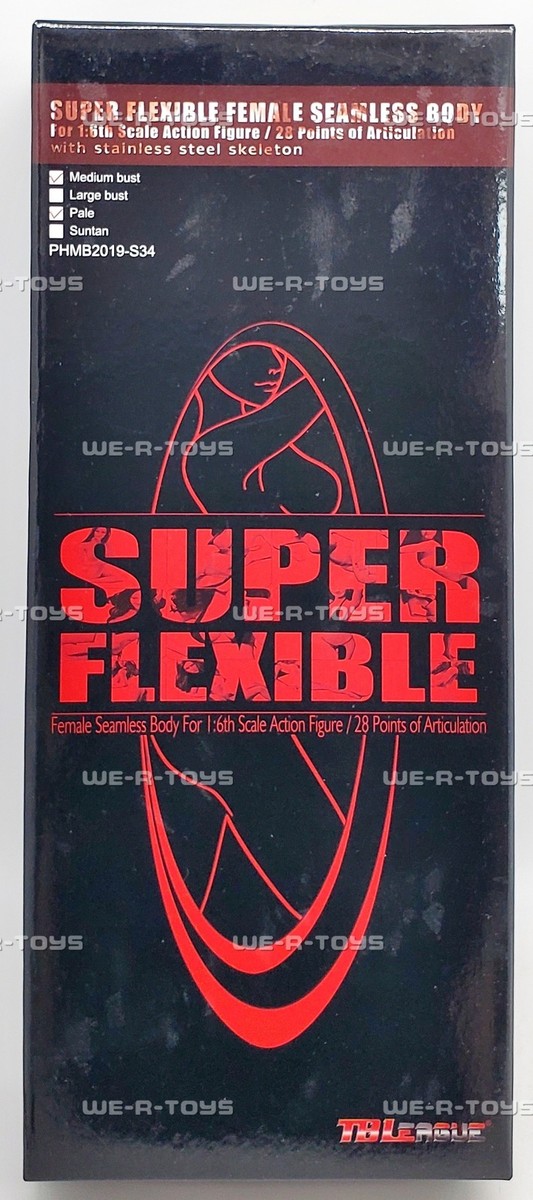TBLeague Super Flexible Female Seamless Body Pale Blonde Hair L
