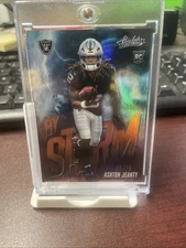 ASHTON JEANTY 2025 ABSOLUTE ROOKIE BY STORM BLUE SPECTRUM RC /75