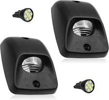 License Plate Light Tag Lamp Lens Housing  White Bulbs-Tacoma-DaiDengZhu